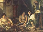 Eugene Delacroix Algerian Women in Their Appartments (mk05) Germany oil painting artist